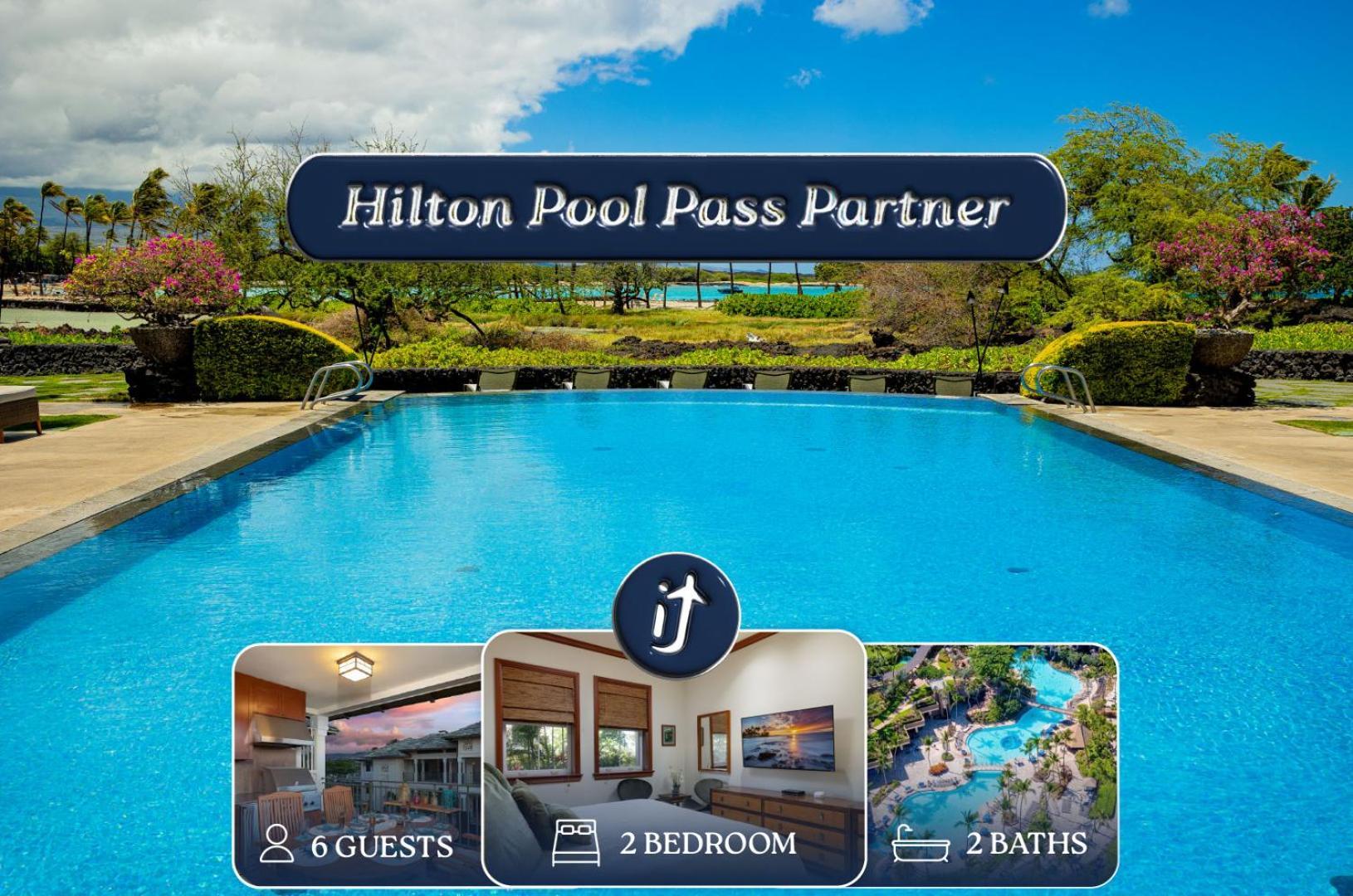 ワイコロアビレッジ Hilton Pool Pass Included, Kolea - Luxe Penthouseヴィラ エクステリア 写真